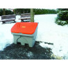 Coffre de stockage sel de déneigement PE