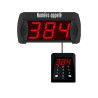 Kit gestion file d'attente 3 chiffres - 1 clavier filaire