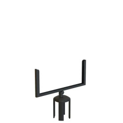 Panneau d'information A4 pour poteau guide file