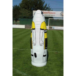 Mannequin gonflable pour entrainement de football
