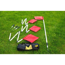 Lot de 4 piquets de corner pliables