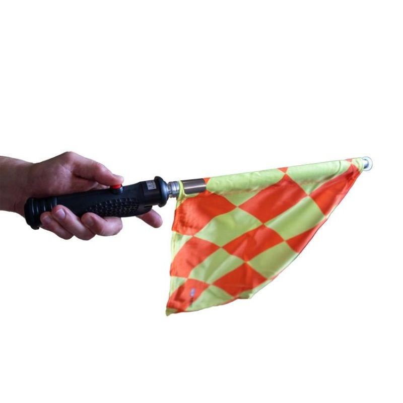 Drapeaux damier pour arbitre