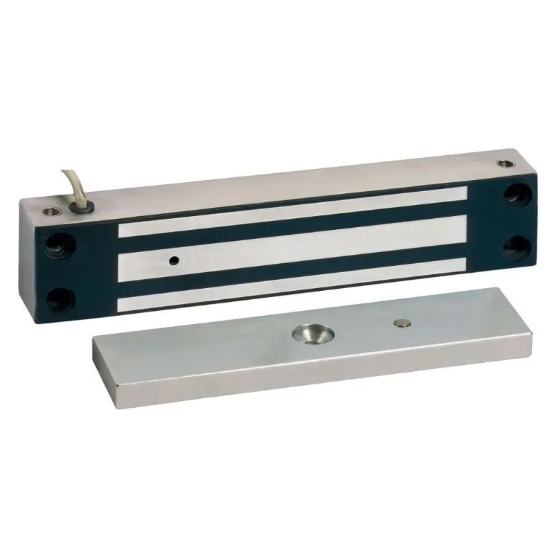 Ventouse électromagnétique applique inox 370 daN 12-24V DC