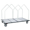 Chariot porte matelas, tapis de sport &amp; préparation colis