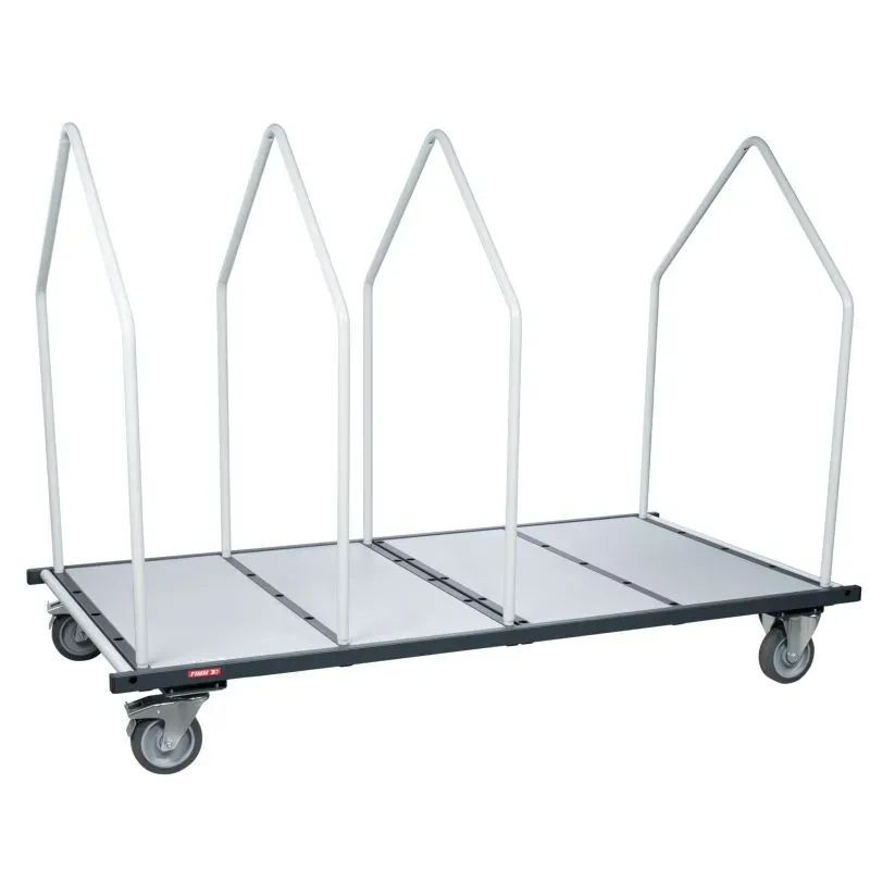 Chariot porte matelas, tapis de sport &amp; préparation colis