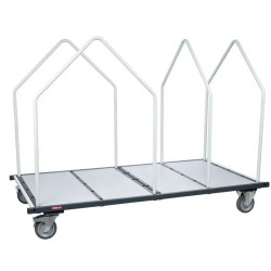 Chariot porte matelas, tapis de sport &amp; préparation colis