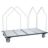 Chariot porte matelas, tapis de sport &amp; préparation colis