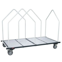 Chariot porte matelas, tapis de sport &amp; préparation colis