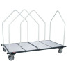 Chariot porte matelas, tapis de sport &amp; préparation colis