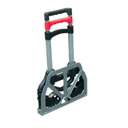 Diable aluminium à bavette et poignées repliables - 70 à 100 kg