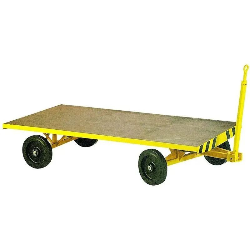 Remorque industrielle sur couronnes à billes Fimm-1 essieux directeur