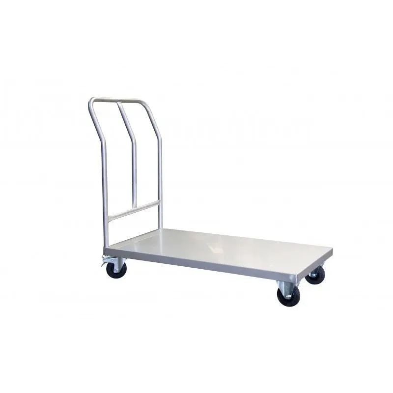 Chariot Fimm en inox avec dossier fixe 304 L alimentaire