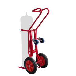 Diable à bouteilles pour chantier avec béquille - Fimm