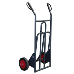 Diable DBA avec bavette repliable et poignées à garde 350 kg - Fimm