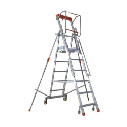 Plateforme de magasinage repliable et mobile de 3 à 11 marches - Fimm