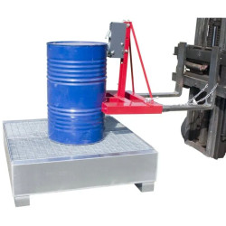 Pince automatique pour 1 ou 2 fûts métalliques ou plastiques - Fimm