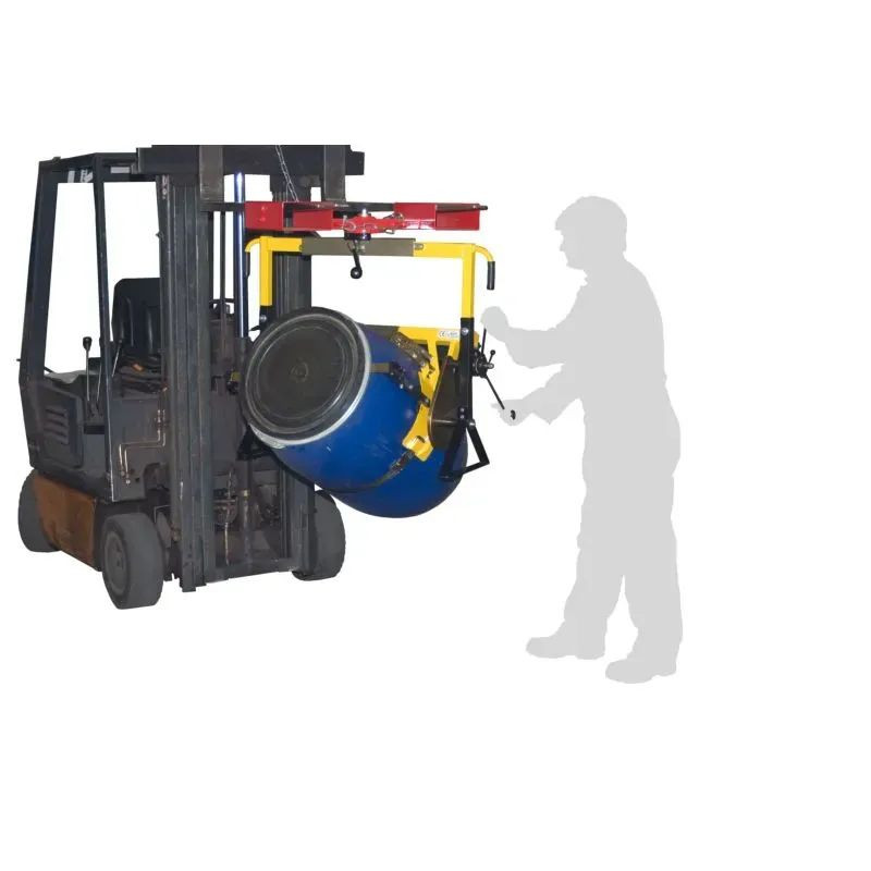 Retourneur de fût à géométrie variable dit ROTOFUTS 350 kg - Fimm