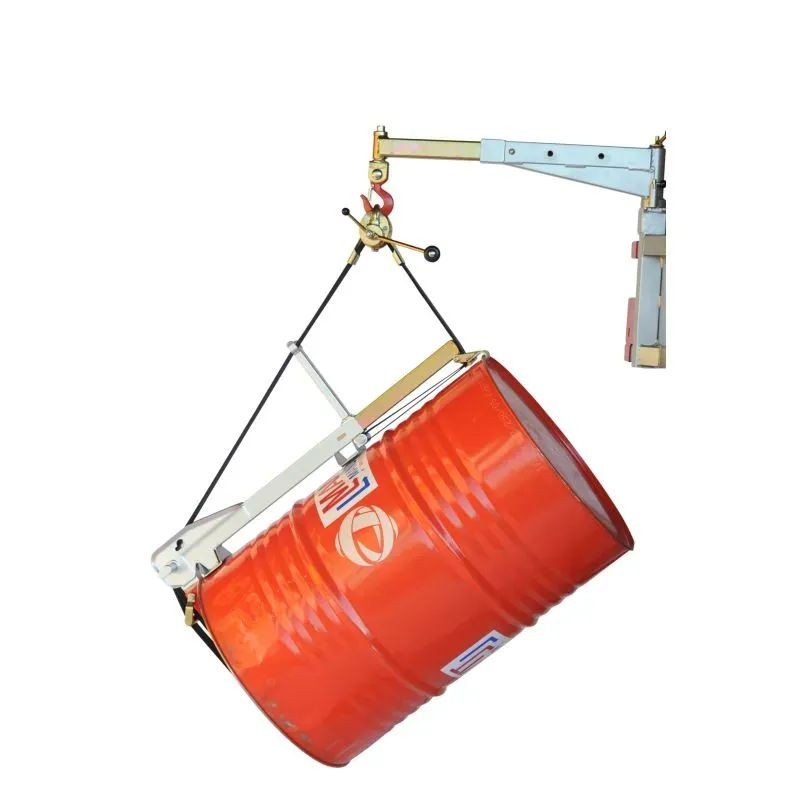 Pince retourneur de fût métallique à rebord 350 kg