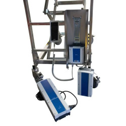 Table élévatrice électrique en inox à vis sans fin 100 kg