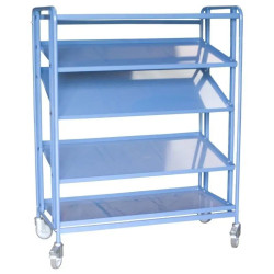 Servante modulaire avec plateaux tôle pour atelier 200 à 250 kg -Fimm