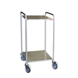 Servante de bureau Fimm avec double poignées et plateaux tôle