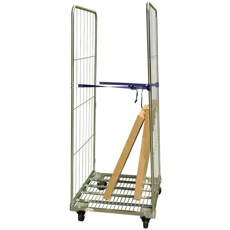 Roll conteneur Fimm en acier zingué 2 ou 3 ridelles - 400 kg