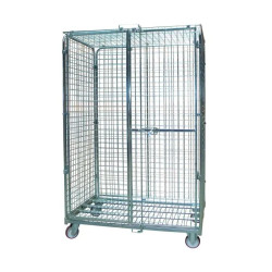 Roll Fimm en acier zingué verrouillable avec 1 ou 2 portes