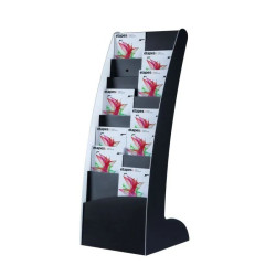 Présentoir publicitaire fixe - Paperflow Courbo