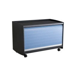 Présentoir d'accueil sur 4 niveaux & Réserve de rangement - Paperflow