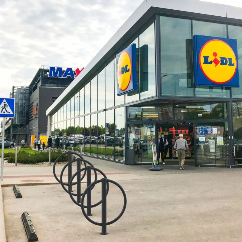 Arceau vélos rond Norea galva 2 vélos