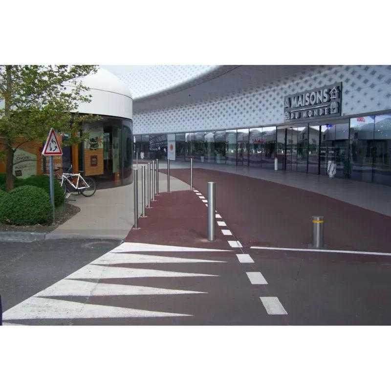 Potelet &amp; Borne inox Cap Ferret D.6 à 25.4 cm tête bombée ou plate