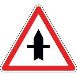 Panneau intersection ponctuelle - AB2