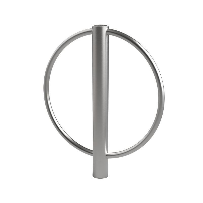 Arceau vélo inox rond