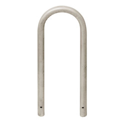 Protection lampadaire inox en U