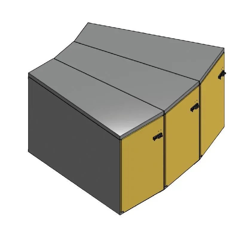 Box vélo sécurisé modulable - Moduléo