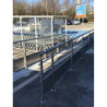 Barrière de protection de quai inox en kit