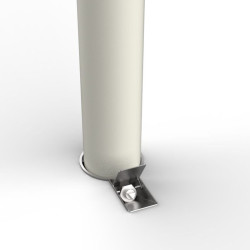 Potelet et borne avec tête arrondie Toscane diamètre 60 à 114 mm