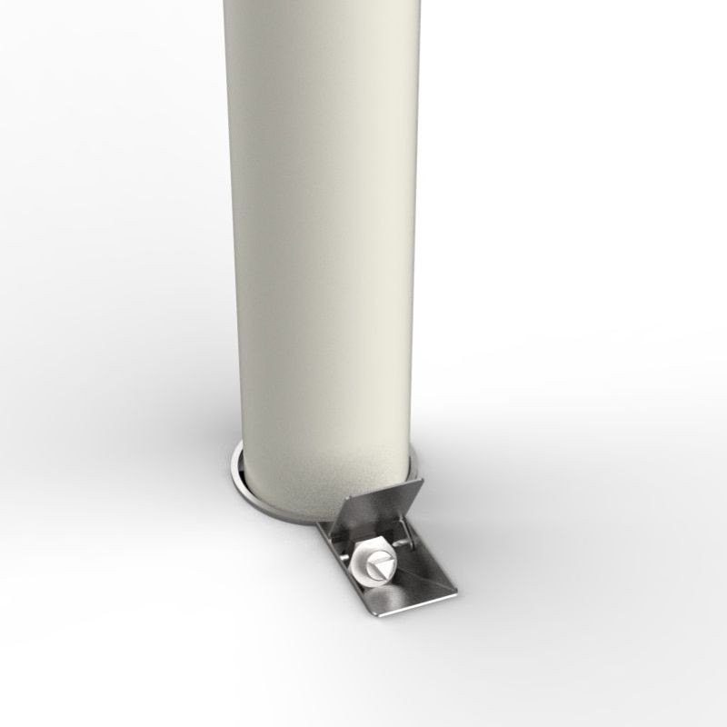 Potelet et borne avec tête arrondie Toscane diamètre 60 à 114 mm