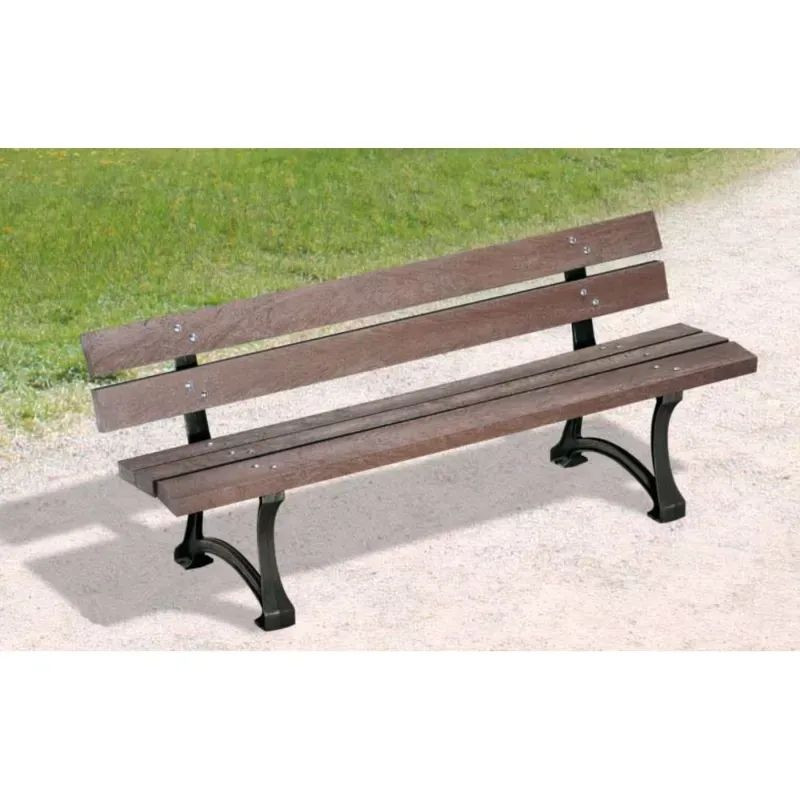 Banc de ville en plastique recyclé Edimbourg