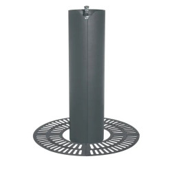 Fontaine de ville Villa Olimpica avec grille