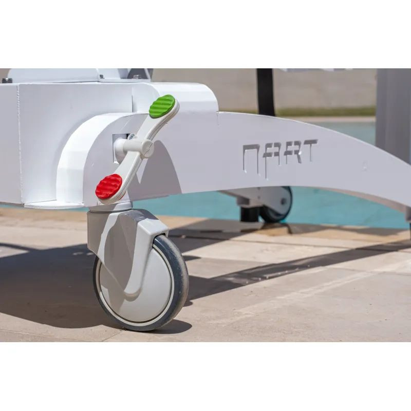 Siège ascenceur PMR de piscine mobile - MobiAccessPool