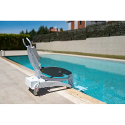 Siège ascenceur PMR de piscine mobile - MobiAccessPool