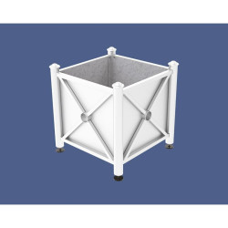 Bac à palmier acier Province Agora