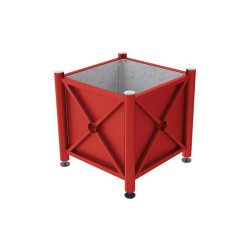 Bac à palmier acier Province Inox brossé