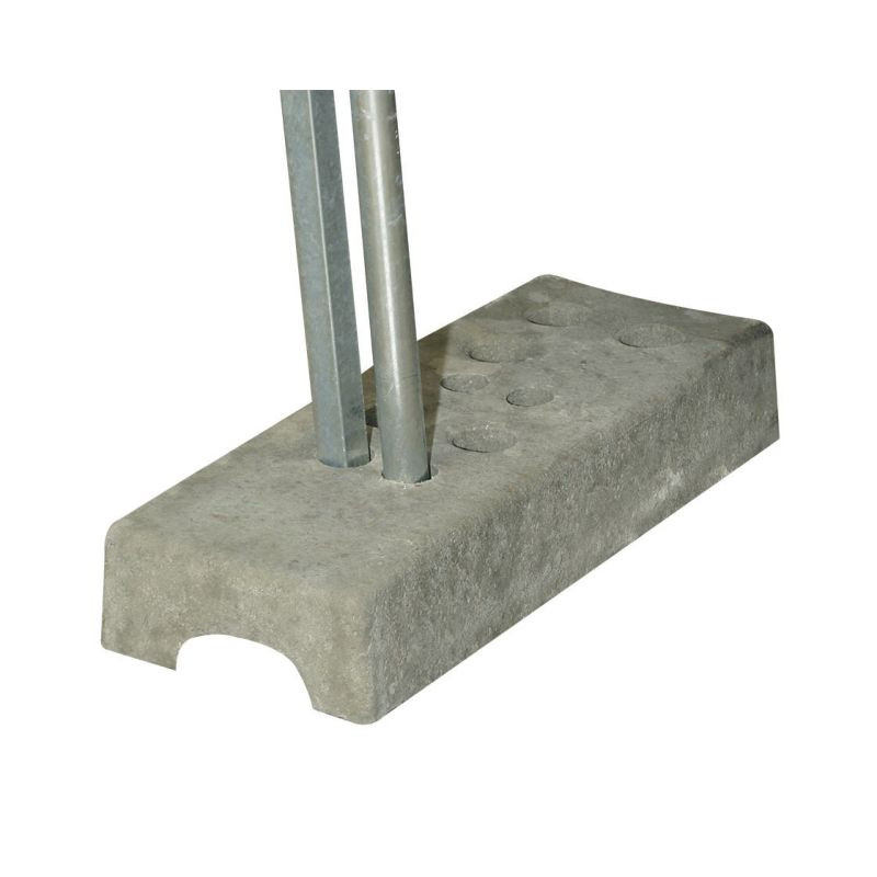 Plot béton pour panneau électoral Eco &amp; Classique Procity