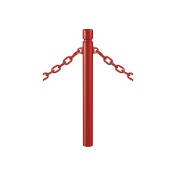 Potelet de ville Agglo à chaînes