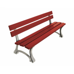 Banc bois et acier Mora