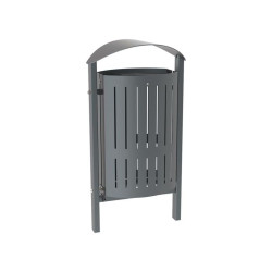 Corbeille Silaos acier 50 litres