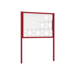 Vitrine Classique sur poteaux