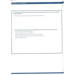 Registre public d'accessibilité format A4 - 32 pages